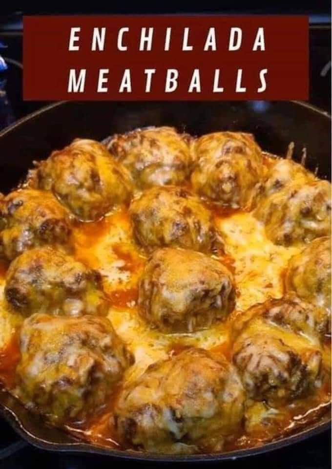 Low Carb Enchilada&nbsp;Meatballs
