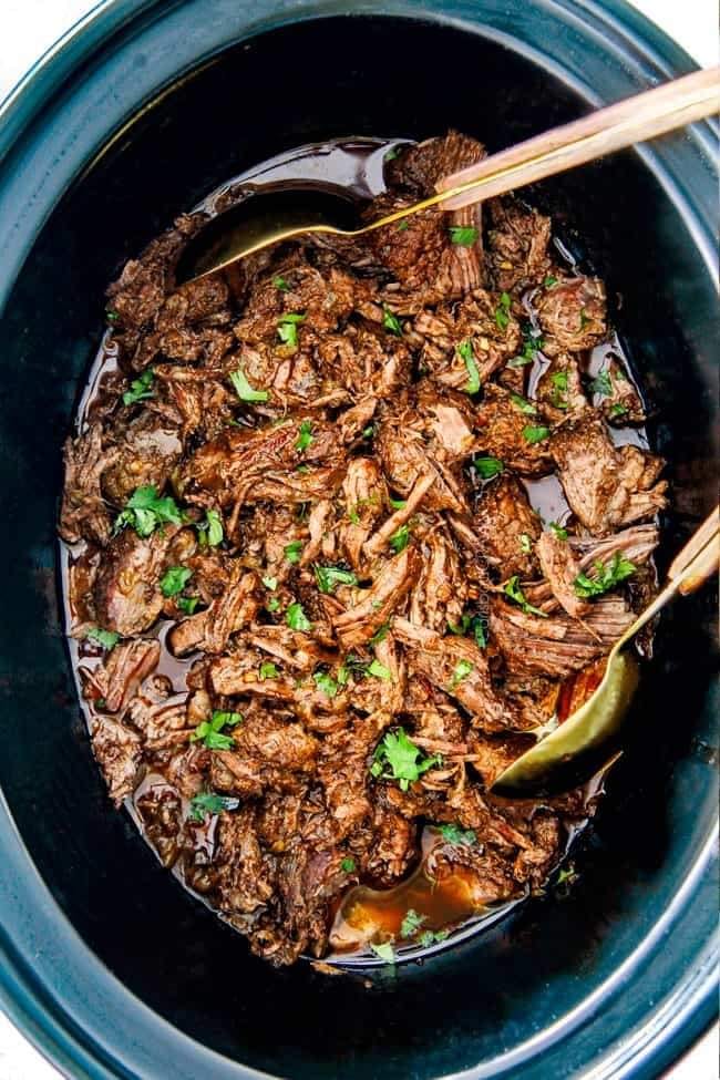 Slow Cooker Barbacoa&nbsp;Beef