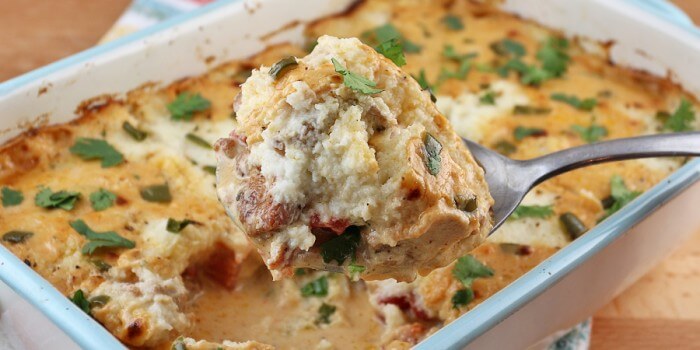 NACHO CHICKEN CASSEROLE