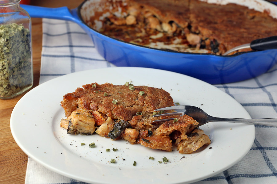SKILLET CHICKEN POT PIE