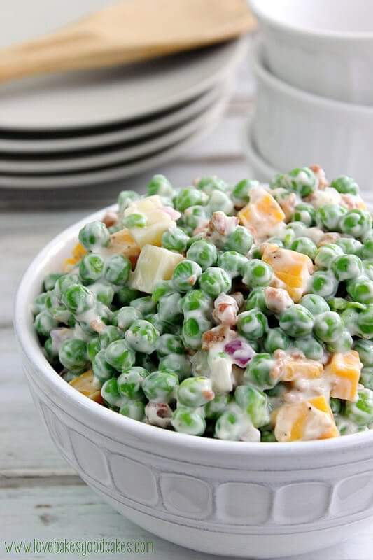 Creamy Pea Salad