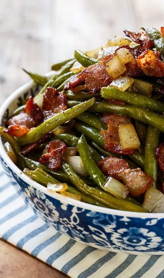 Slow Cooker Barbecued Green&nbsp;Beans
