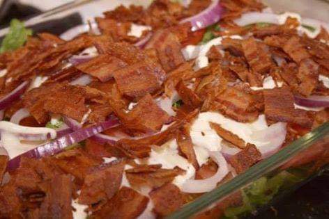 Bacon Lettuce &Tomato Layered&nbsp;Salad
